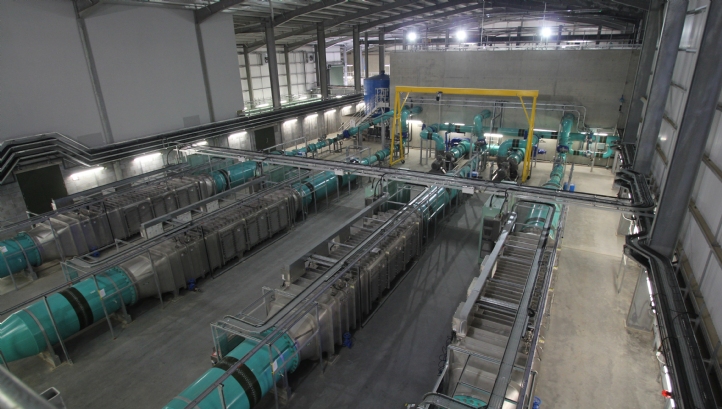 The storage device and AI software are predicted to halve the facility's electricity bill by 2040